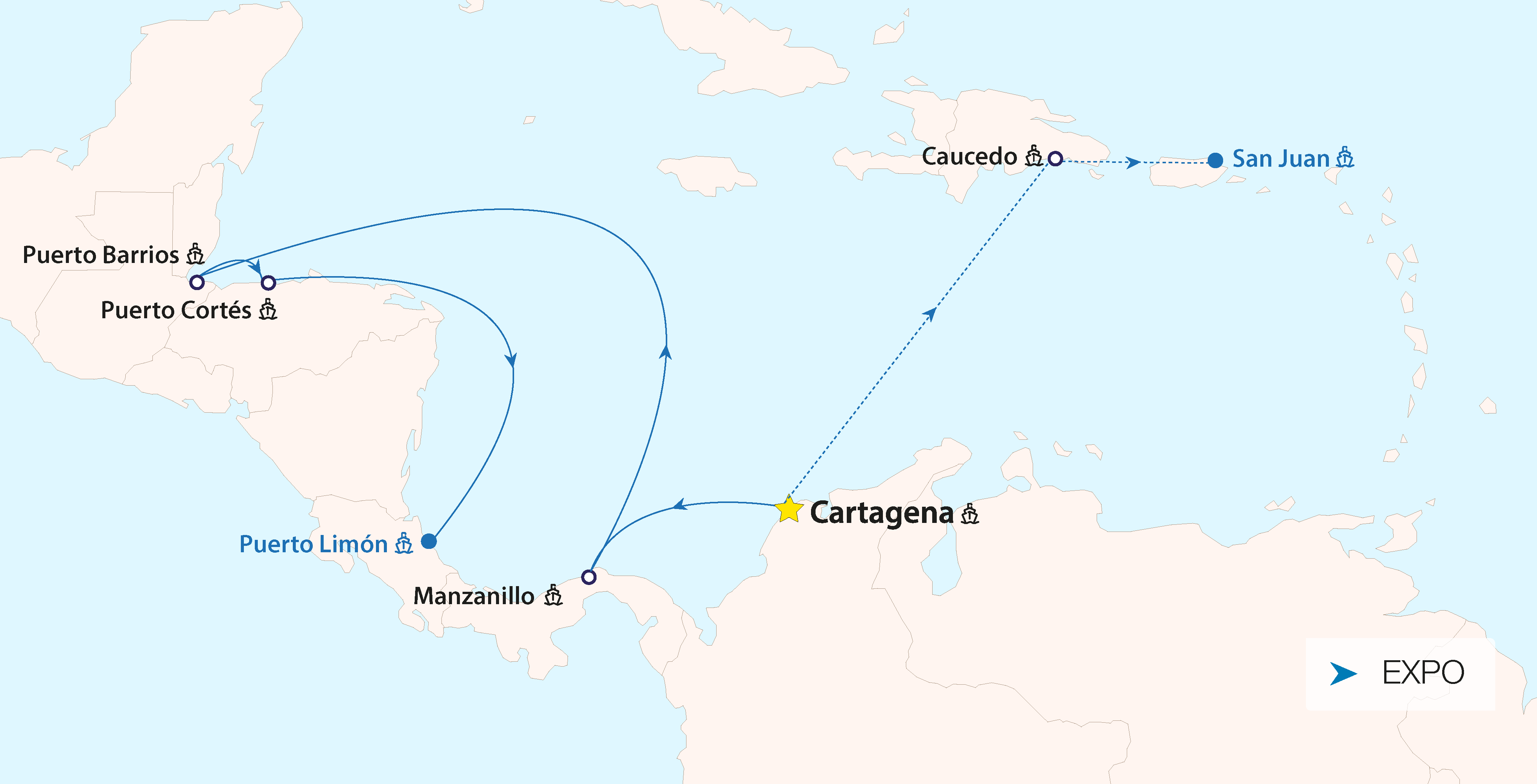 Gulf Caribbean 2 GC2 - expo