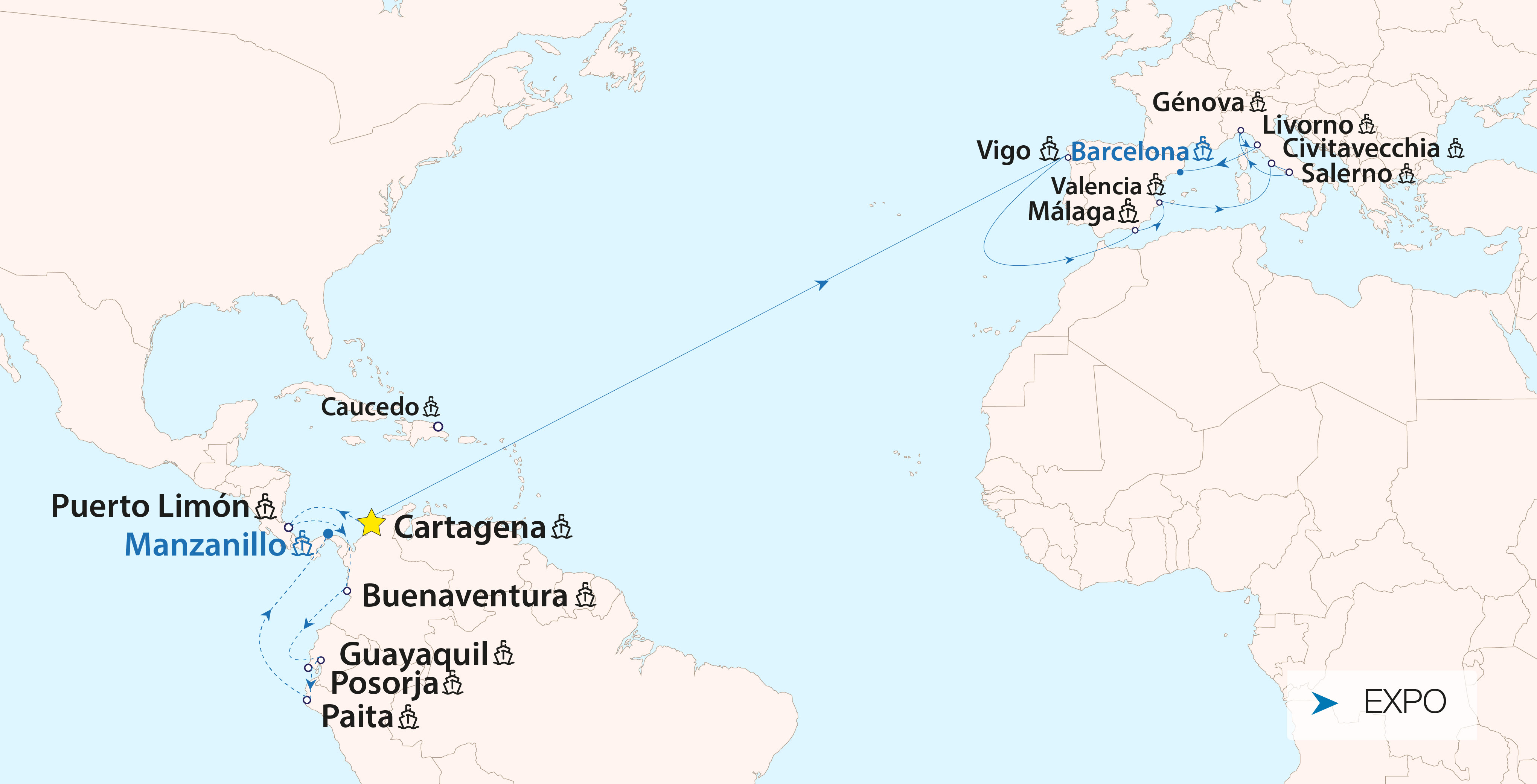 West Coast South America - Expo